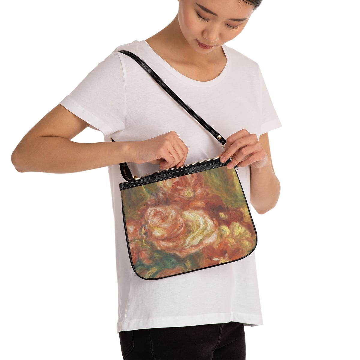 Small Art Shoulder Bag, Artist Pierre Auguste Renoir, Artwork 