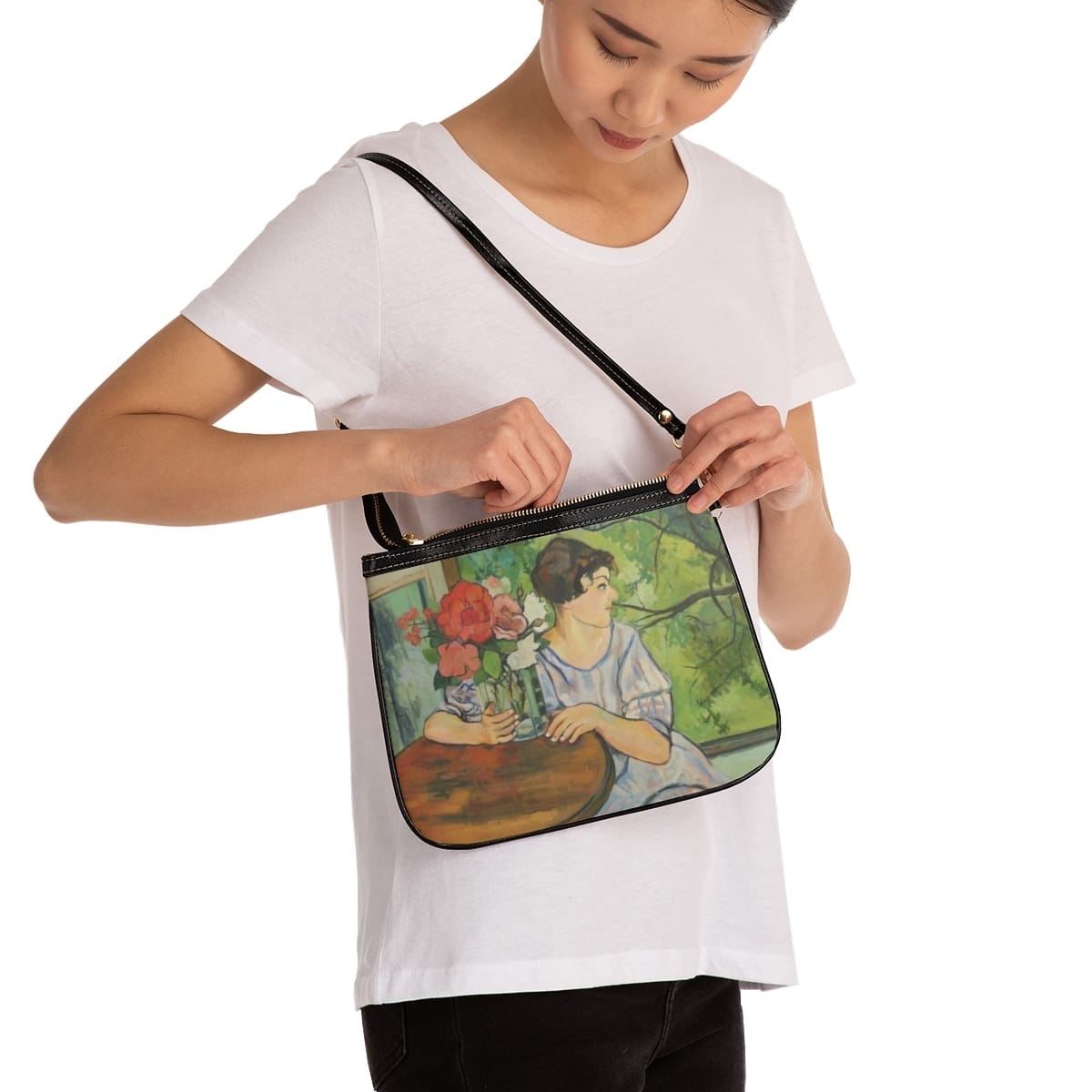 Small Art Shoulder Bag, Artist Suzanne Valadon, Artwork 
