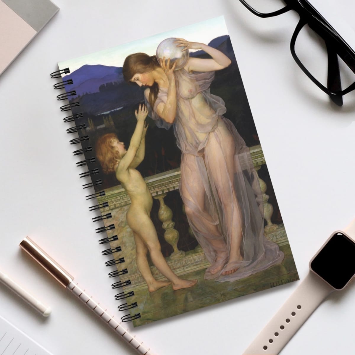 Spiral Art Journal Eu, Artist Henry Brown Fuller, Artwork 