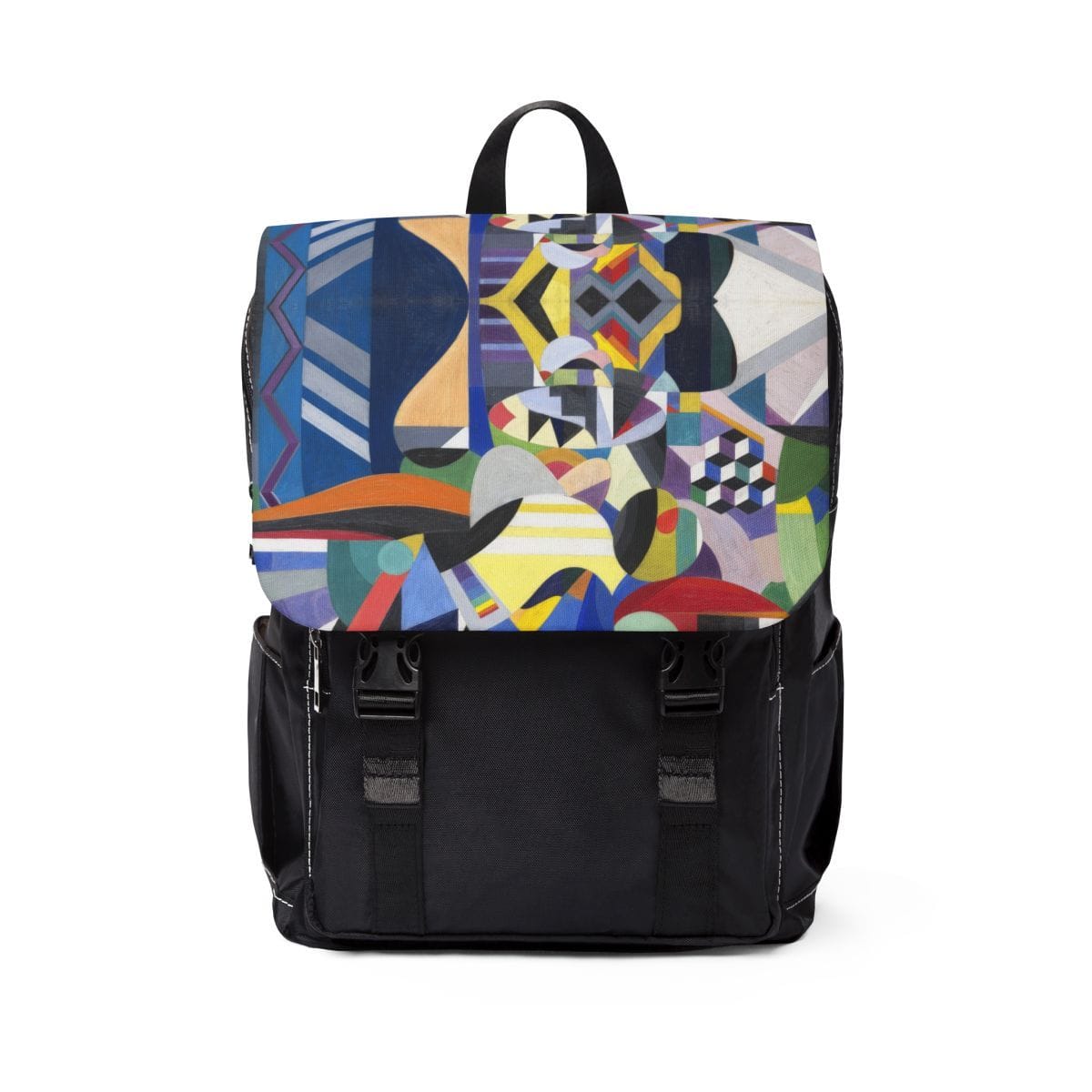 Unisex Casual Art Shoulder Backpack, Artist Jay Van Everen, Artwork 