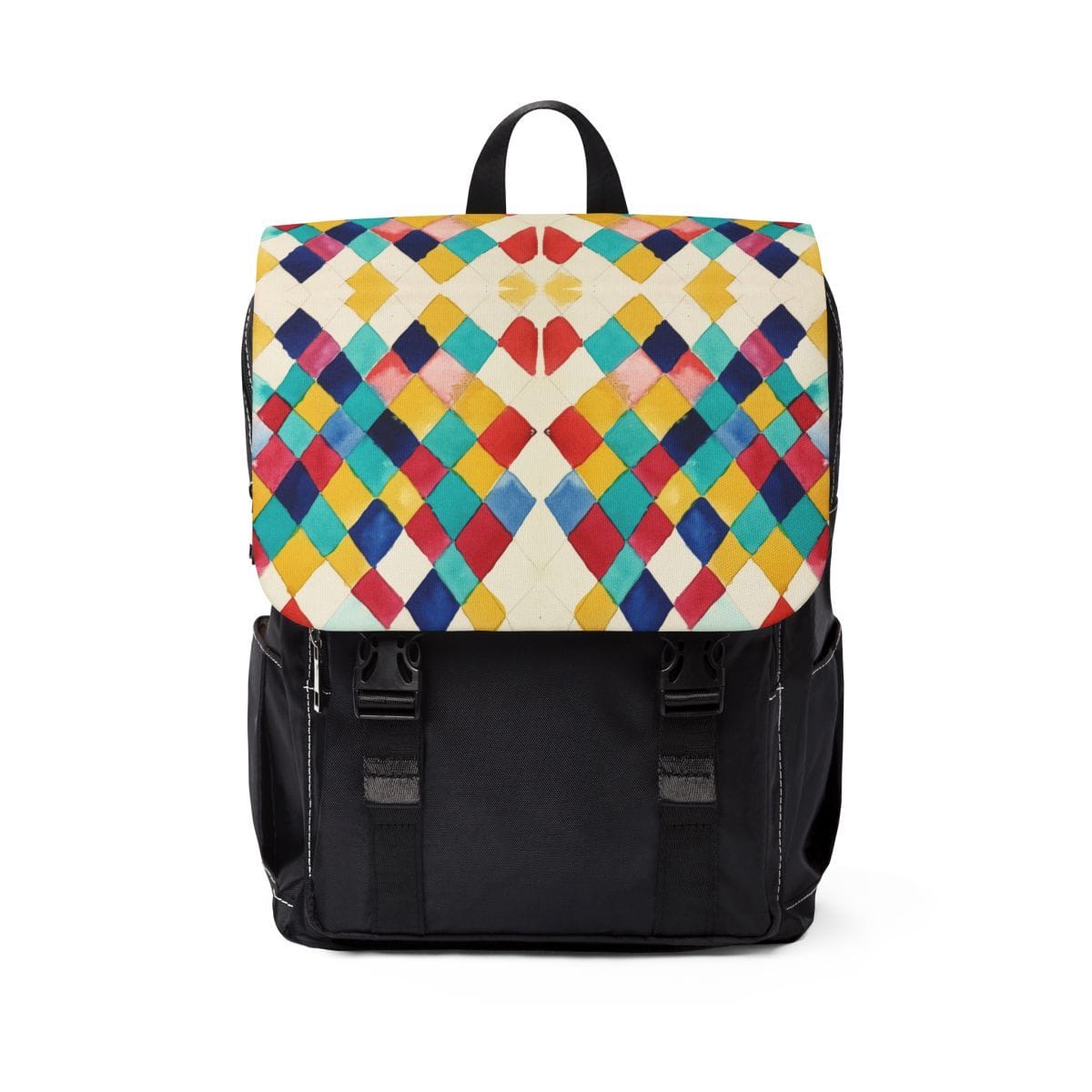 Unisex Casual Art Shoulder Backpack, Artist Wassily Kandinsky, Artwork 