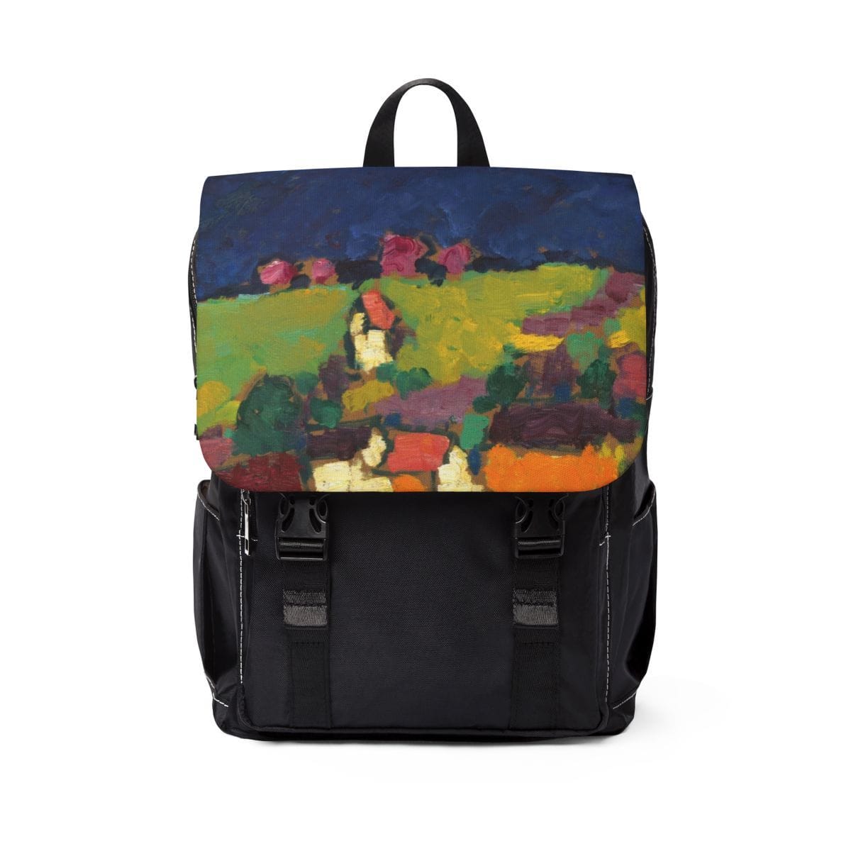 Unisex Casual Art Shoulder Backpack