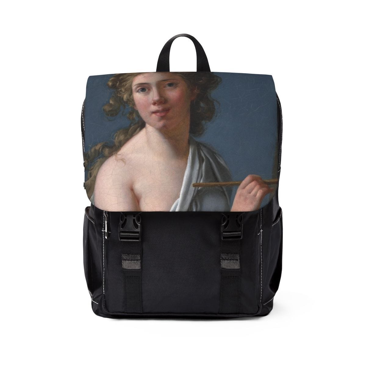 Unisex Casual Art Shoulder Backpack, Artist Marie Guillemine Benoist, Artwork 