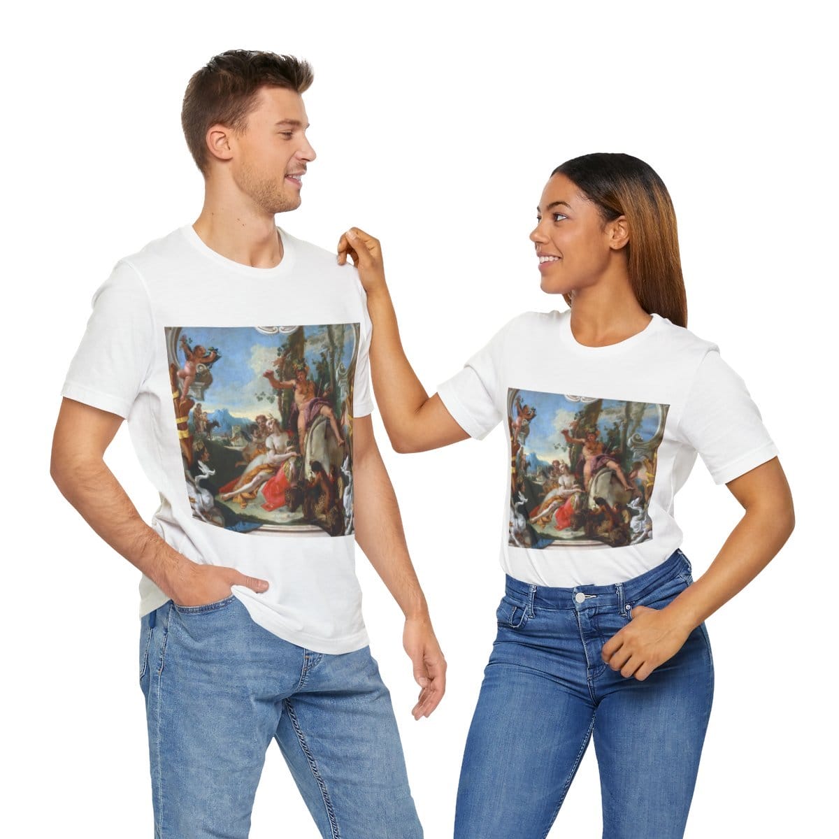 Unisex Jersey Short Sleeve Tee, Artist Giovanni Battista Tiepolo, Artwork 