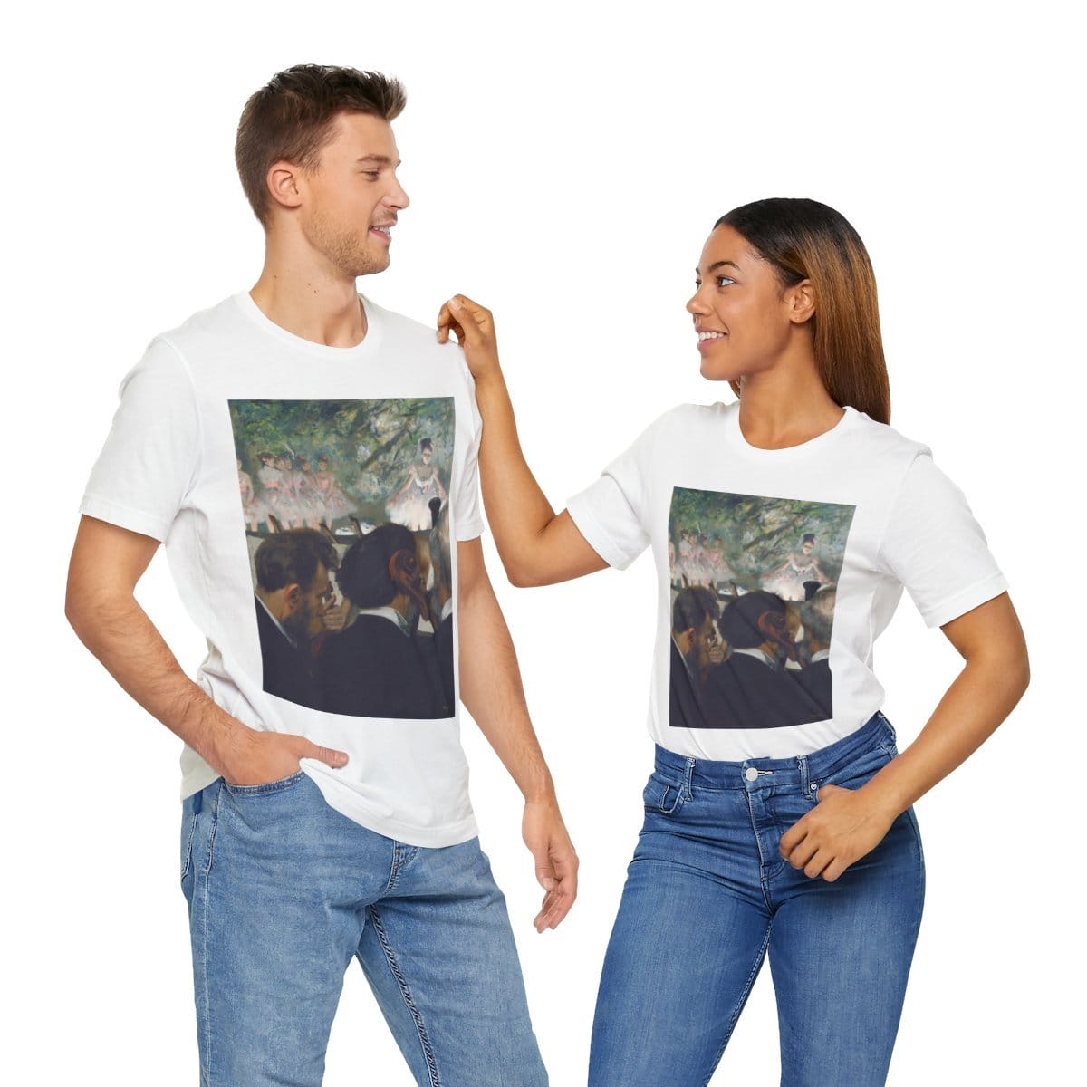 Unisex Jersey Short Sleeve Tee, Artist Edgar Degas, Artwork 