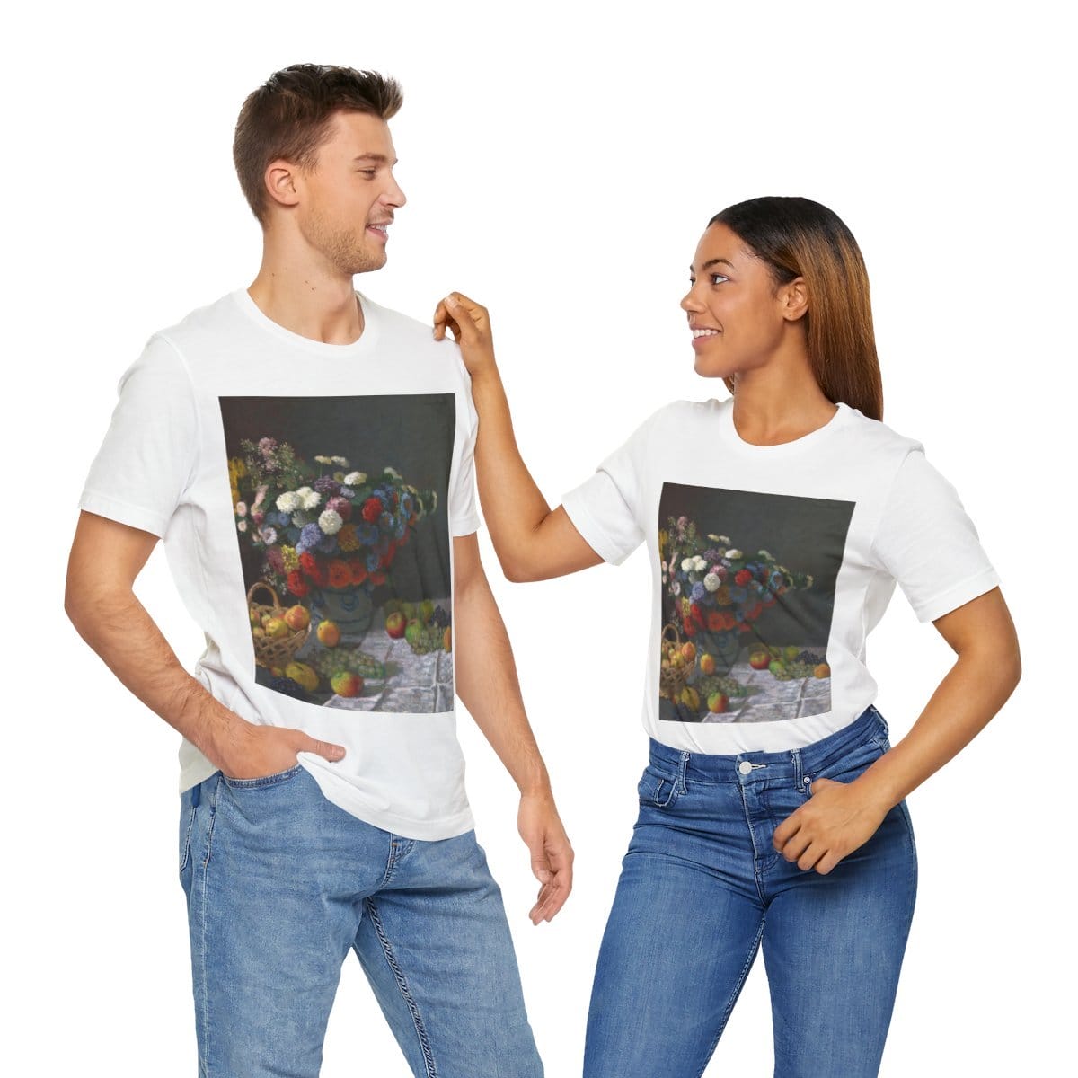 Unisex Jersey Short Sleeve Tee, Artist Claude Monet, Artwork 