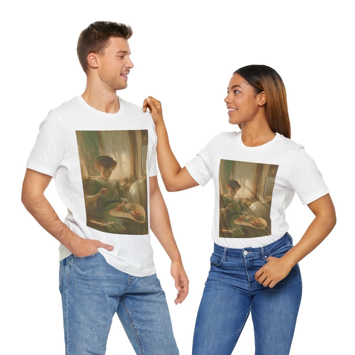 Unisex Jersey Short Sleeve Tee, Artist John White Alexander, Artwork 