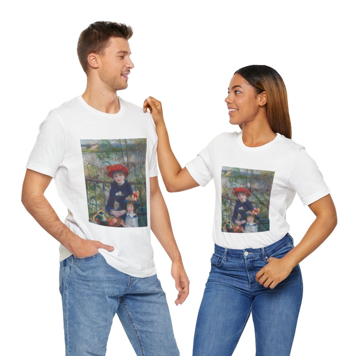 Unisex Jersey Short Sleeve Tee, Artist Pierre Auguste Renoir, Artwork 