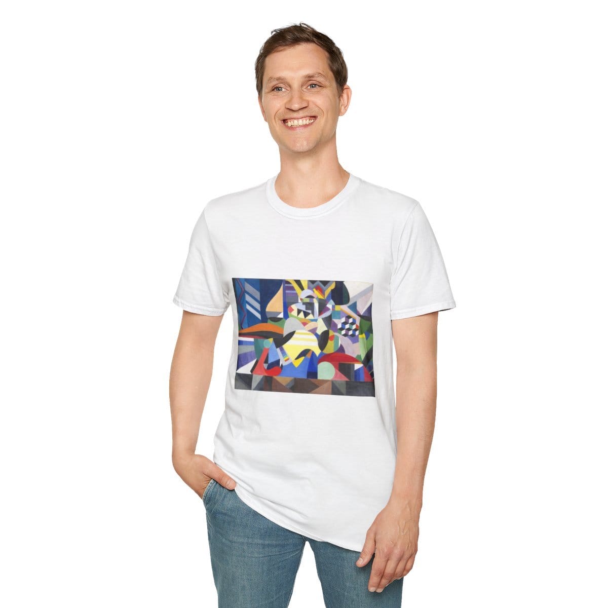 Unisex Softstyle Art T Shirt, Artist Jay Van Everen, Artwork 
