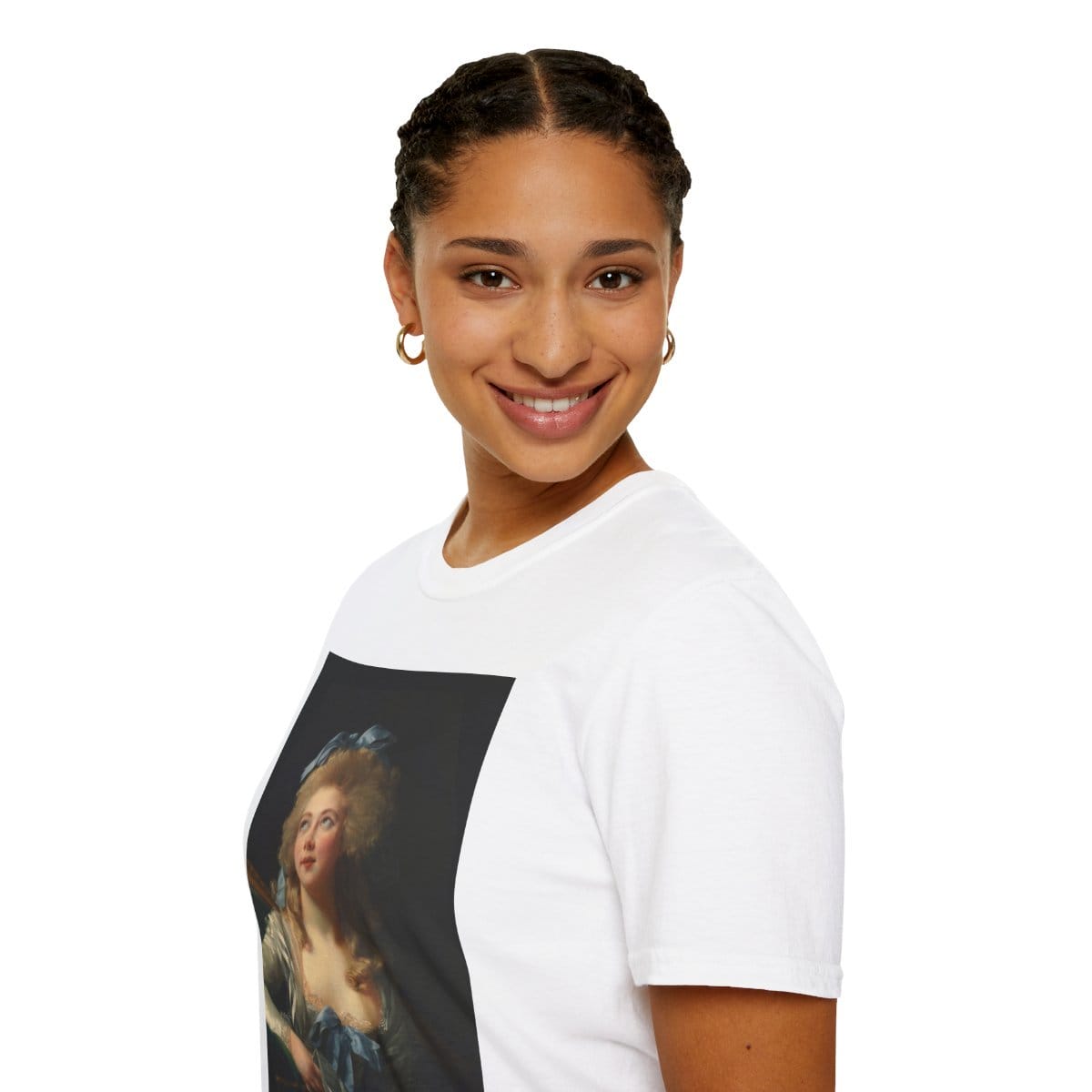 Unisex Softstyle Art T Shirt, Artist Elisabeth Louise Vigee Le Brun, Artwork 