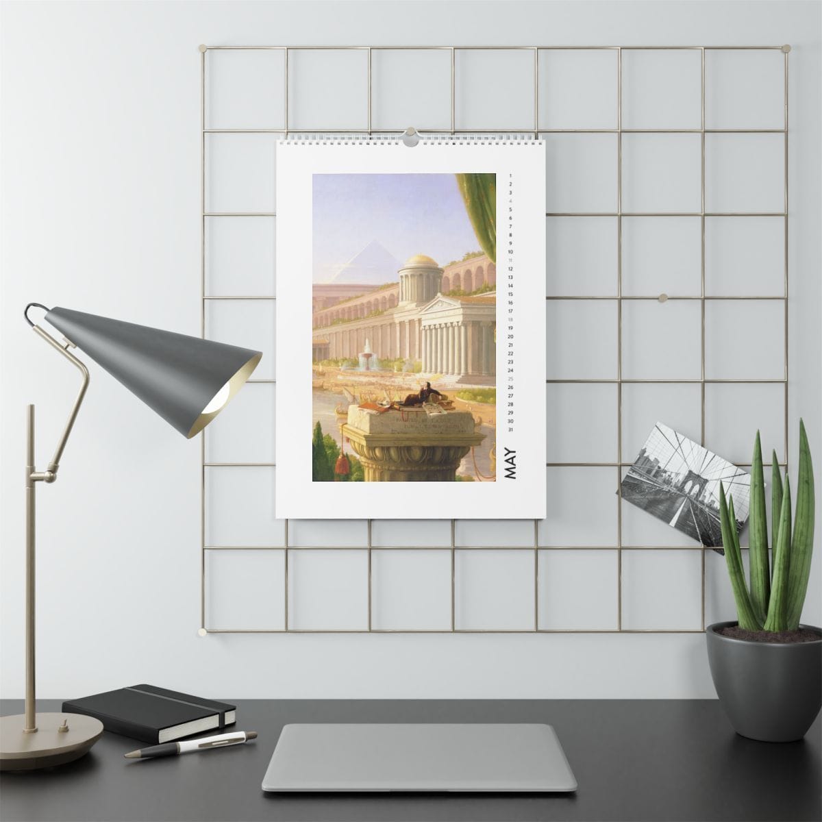 Wall Art Calendar 2025, Artist Thomas Cole, Artwork 
