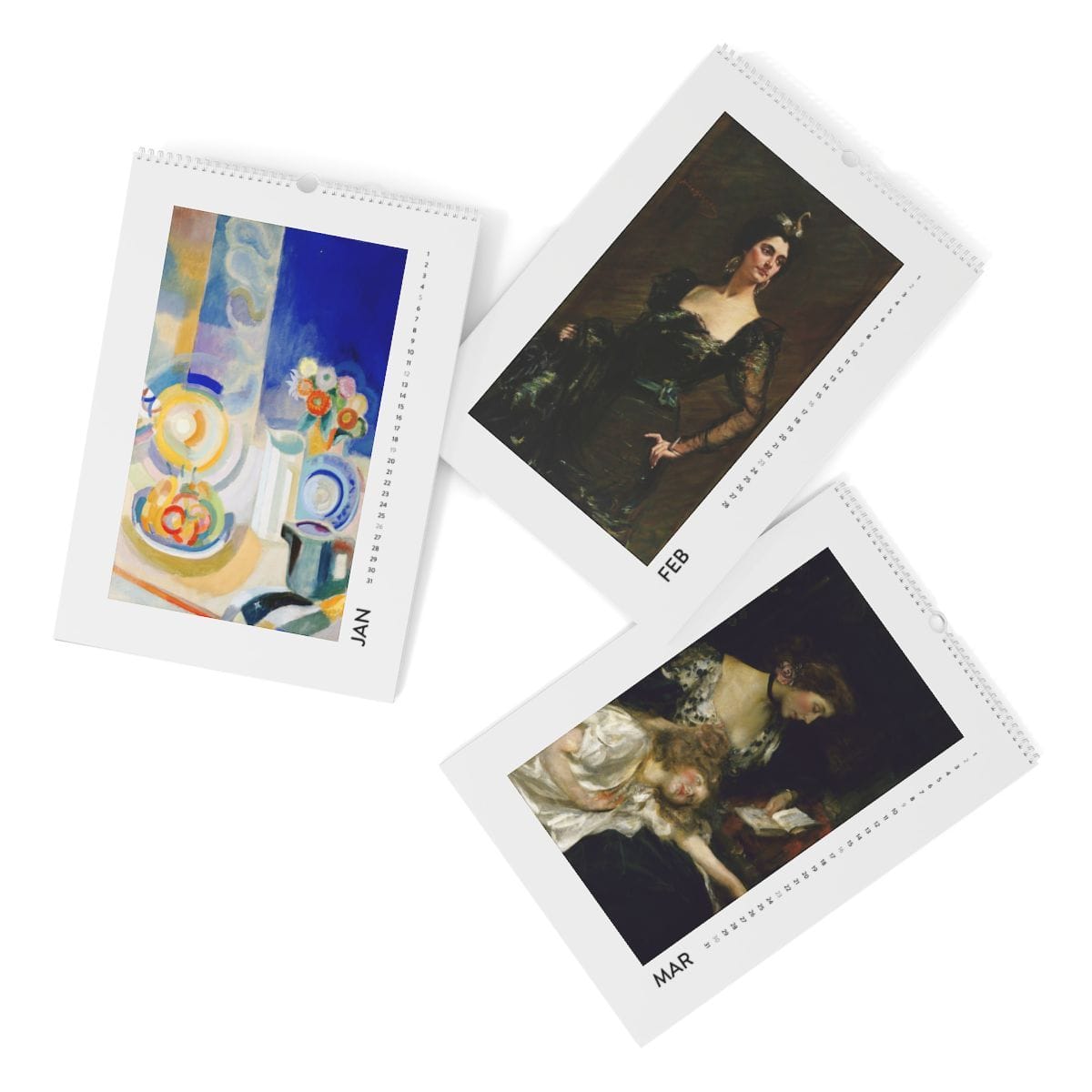 Wall Art Calendar 2025, Artist Robert Delaunay, Artwork 