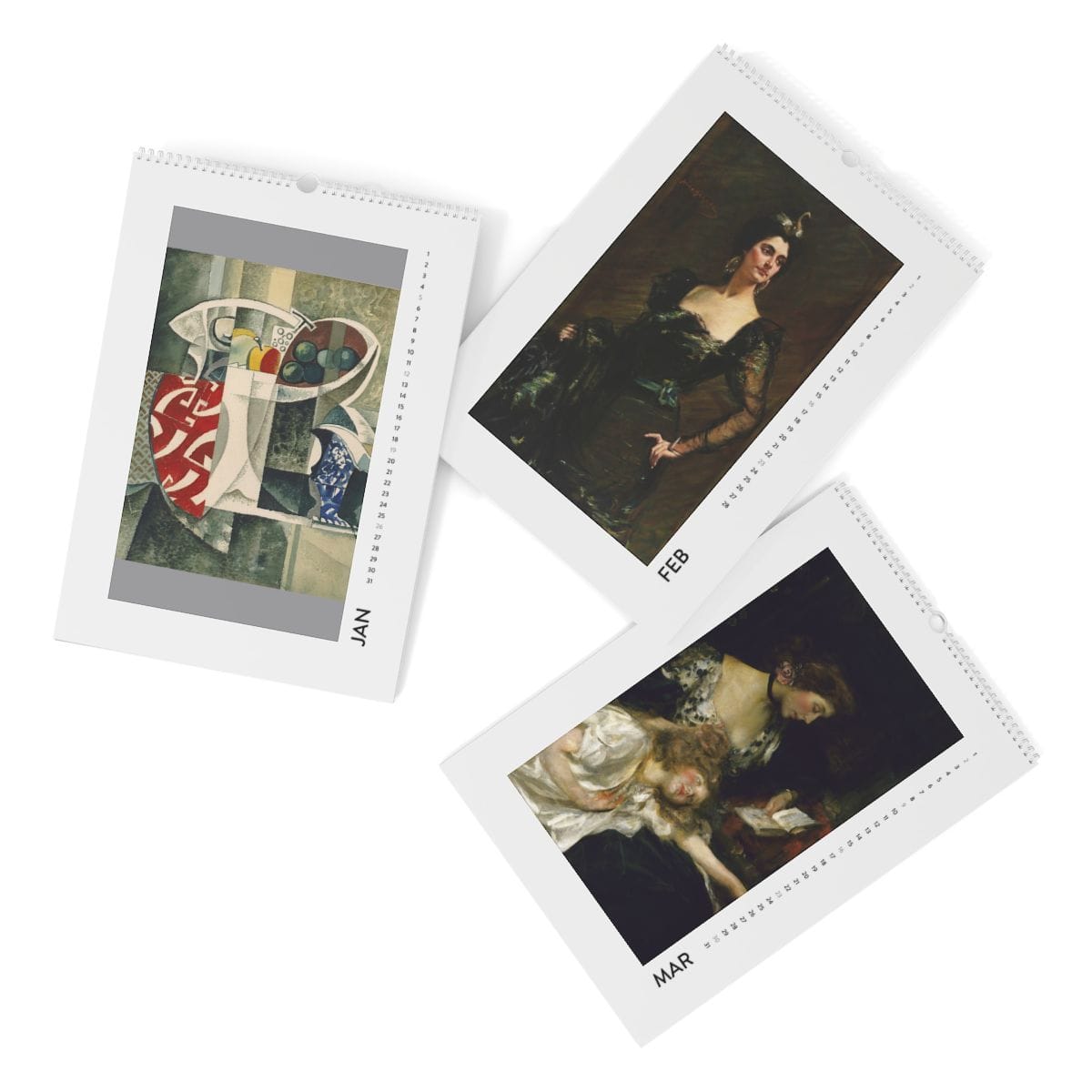 Wall Art Calendar 2025, Artist Earl Horter, Artwork 