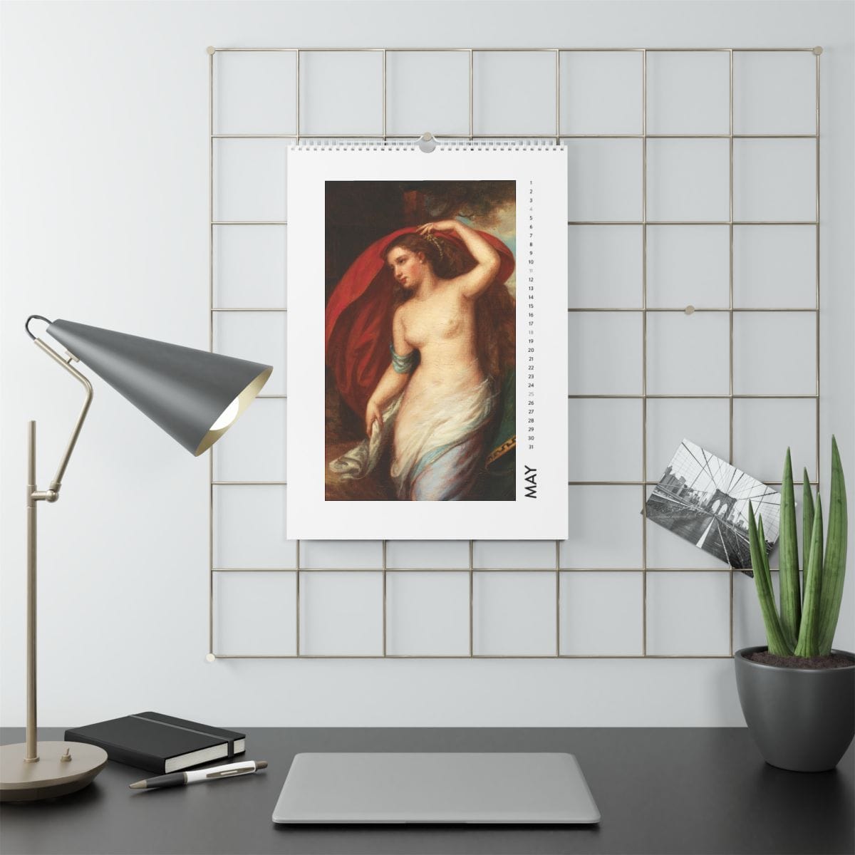 Wall Art Calendar 2025, Artist Henry Peters Gray, Artwork 