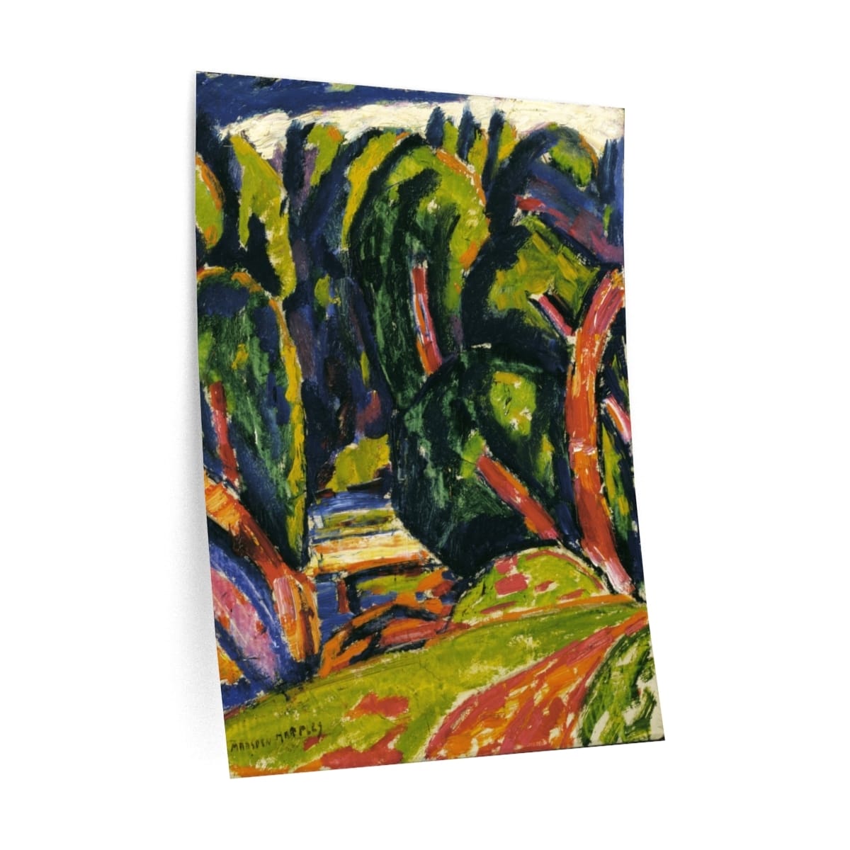 Wall Art Decals, Artist Marsden Hartley, Artwork 