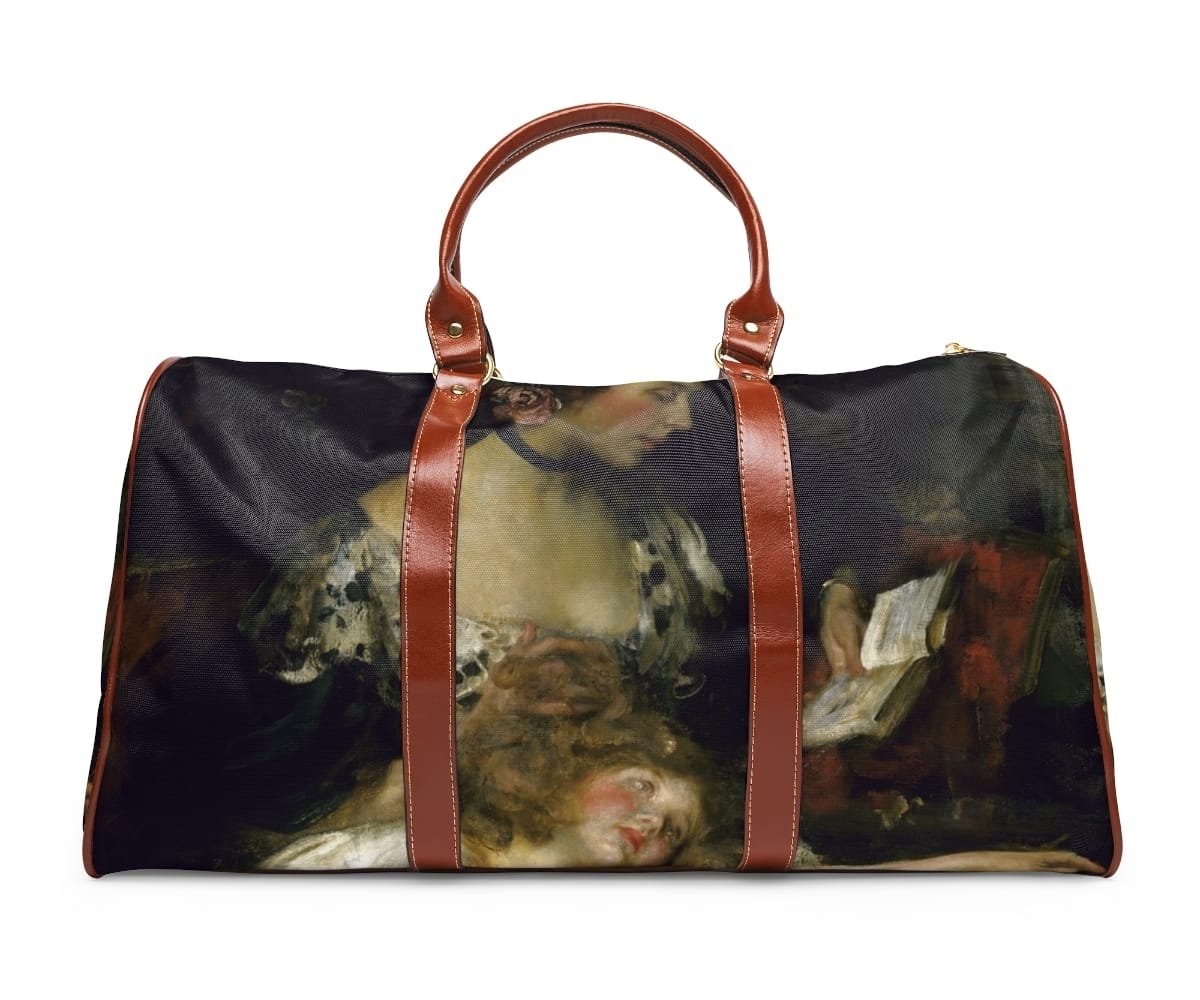 Waterproof Art Travel Bag, Artist James Jebusa Shannon, Artwork 