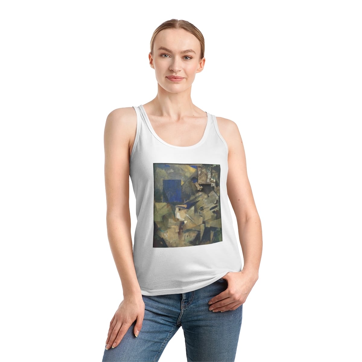 Womens Art Dreamer Tank Top, Artist Kurt Schwitters, Artwork 