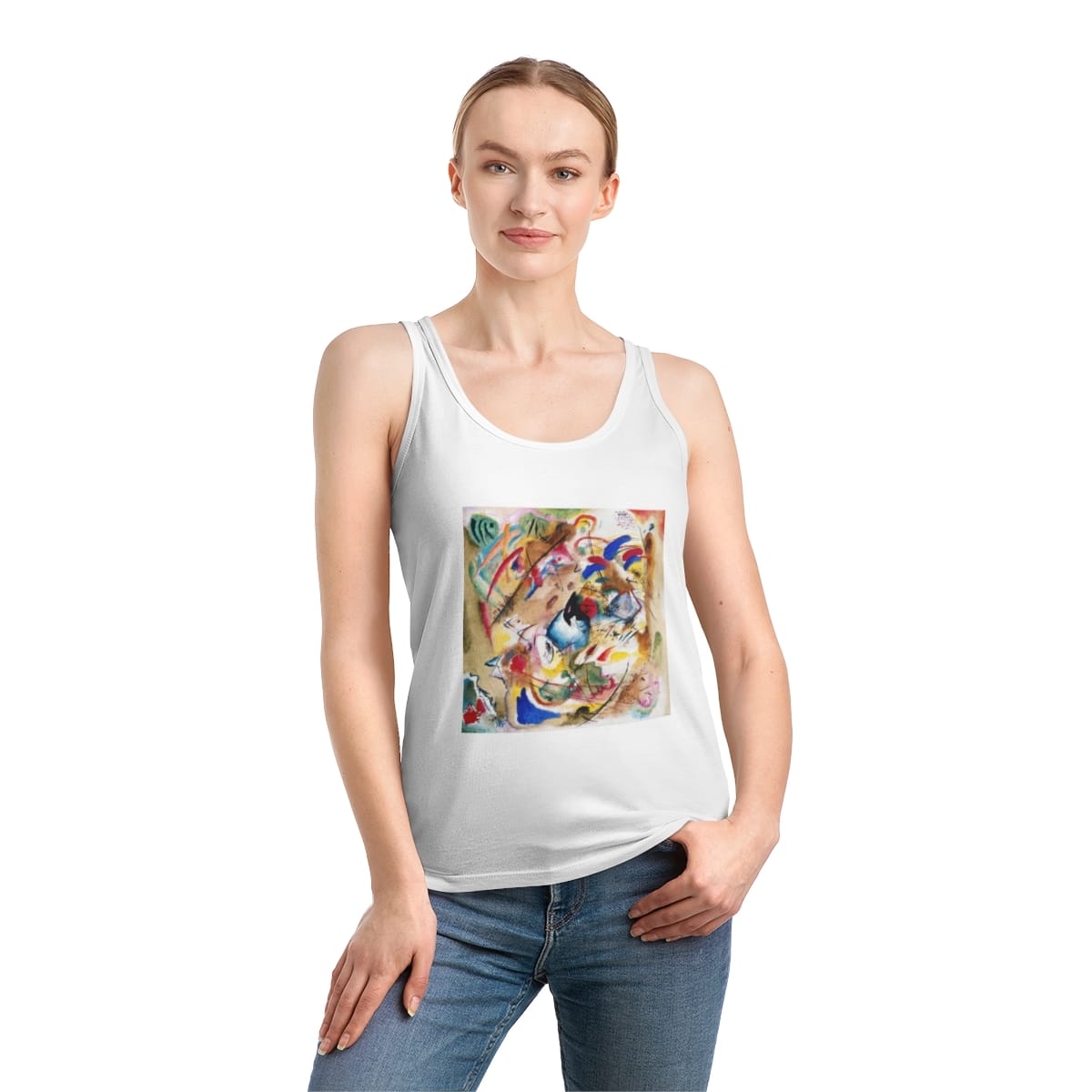 Womens Art Dreamer Tank Top, Artist Wassily Kandinsky, Artwork 