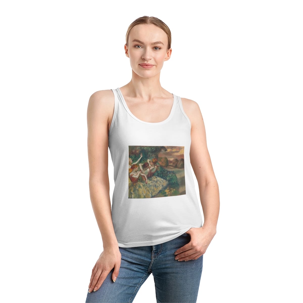Womens Art Dreamer Tank Top, Artist Edgar Degas, Artwork 