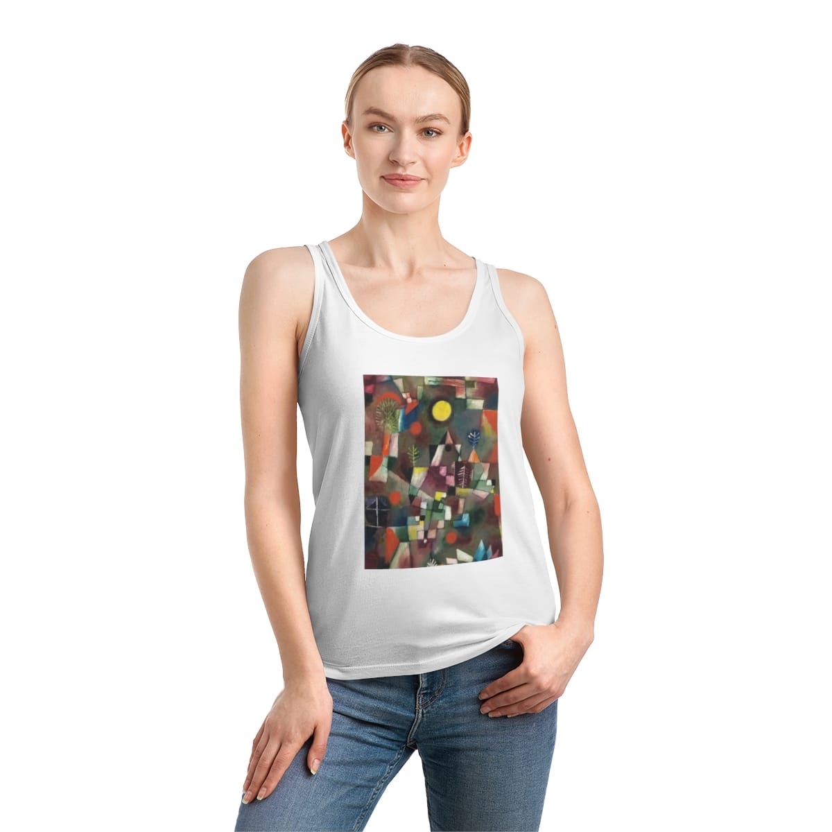 Womens Art Dreamer Tank Top, Artist Paul Klee, Artwork 