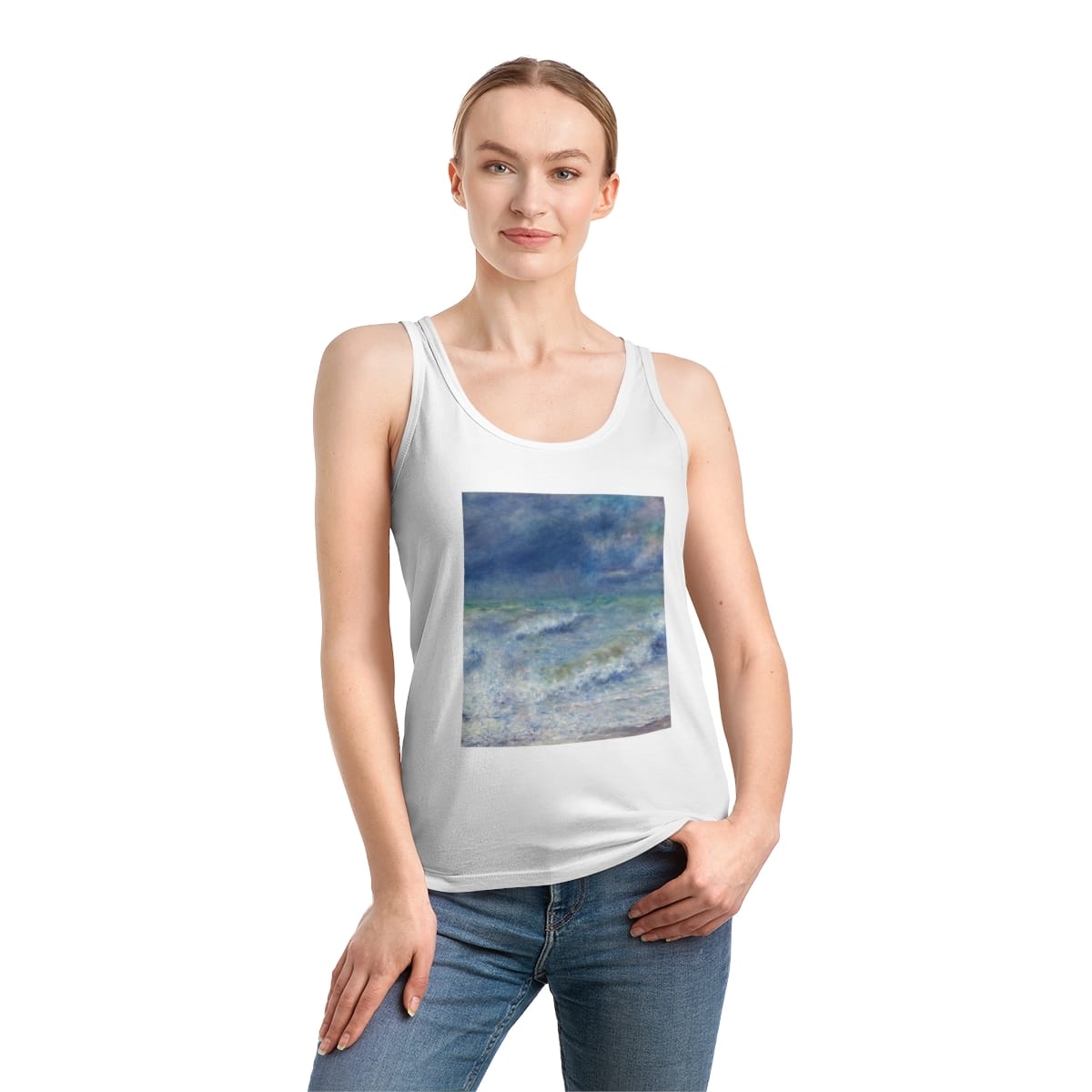 Womens Art Dreamer Tank Top, Artist Pierre Auguste Renoir, Artwork 