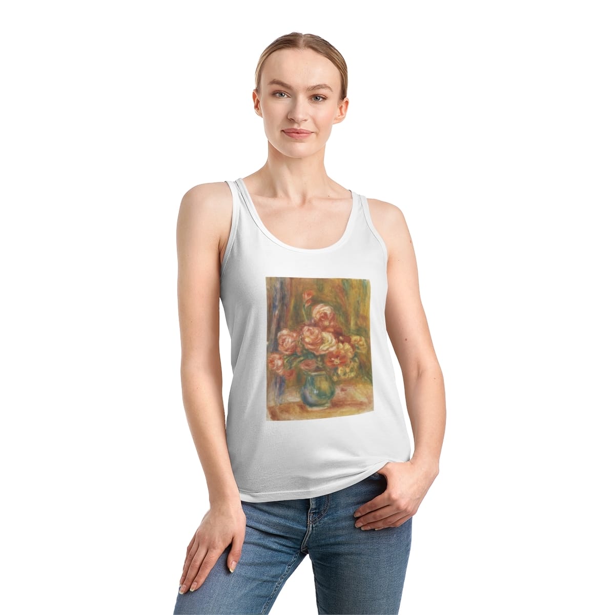 Womens Art Dreamer Tank Top, Artist Pierre Auguste Renoir, Artwork 