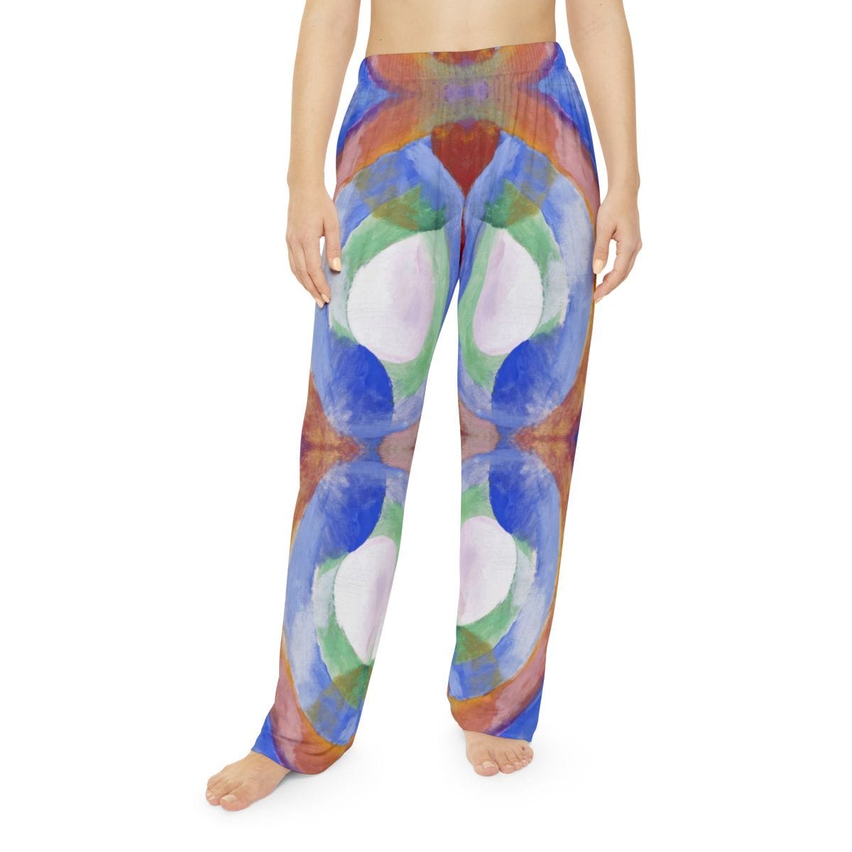 Womens Art Pajama Pants, Artist Robert Delaunay, Artwork 