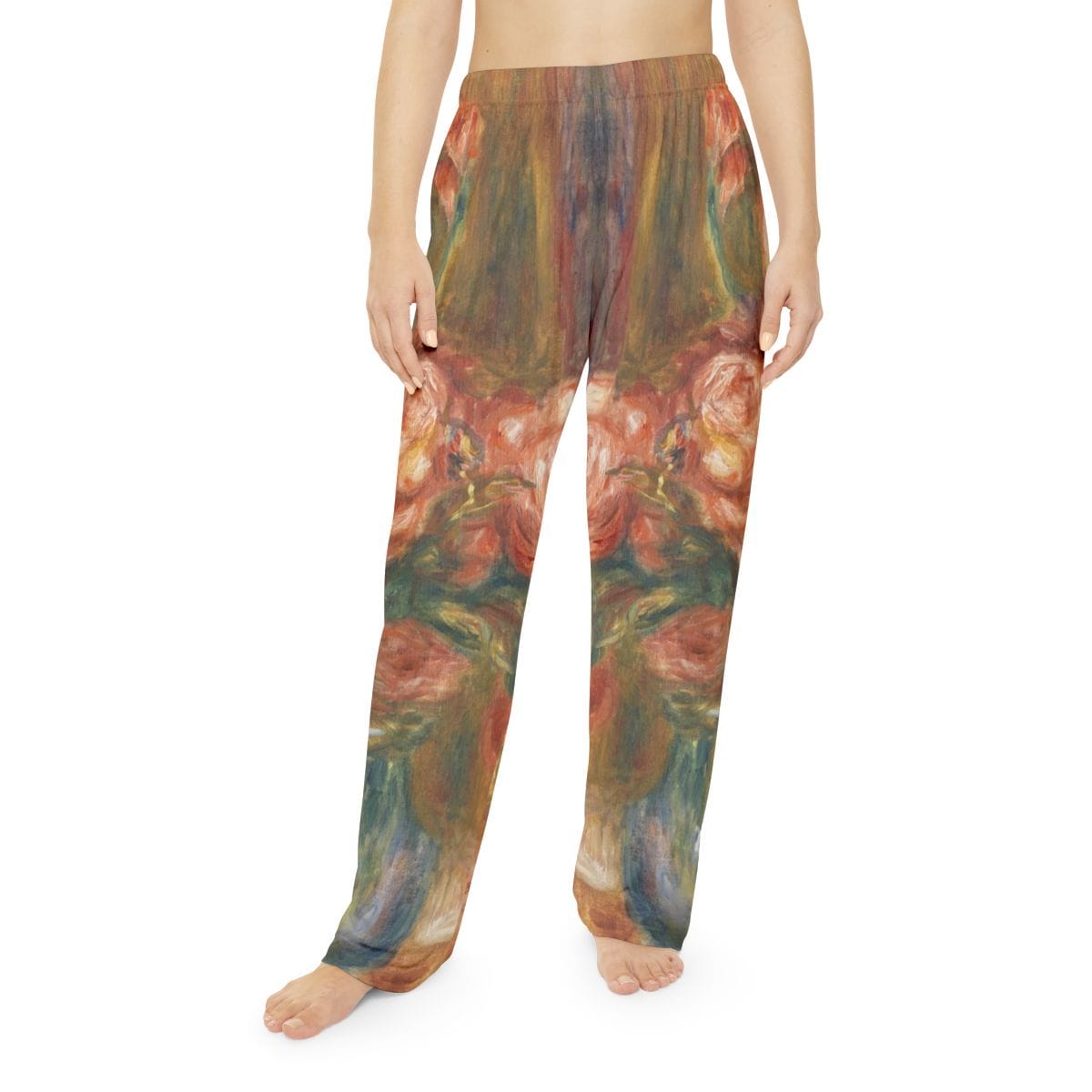 Womens Art Pajama Pants, Artist Pierre Auguste Renoir, Artwork 