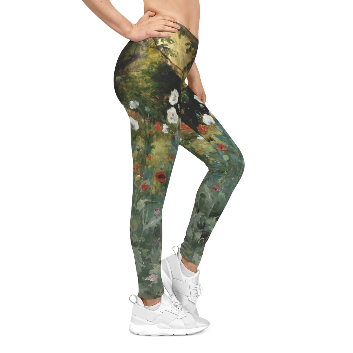 Womens Casual Art Leggings, Artist Eliphalet Fraser Andrews, Artwork 