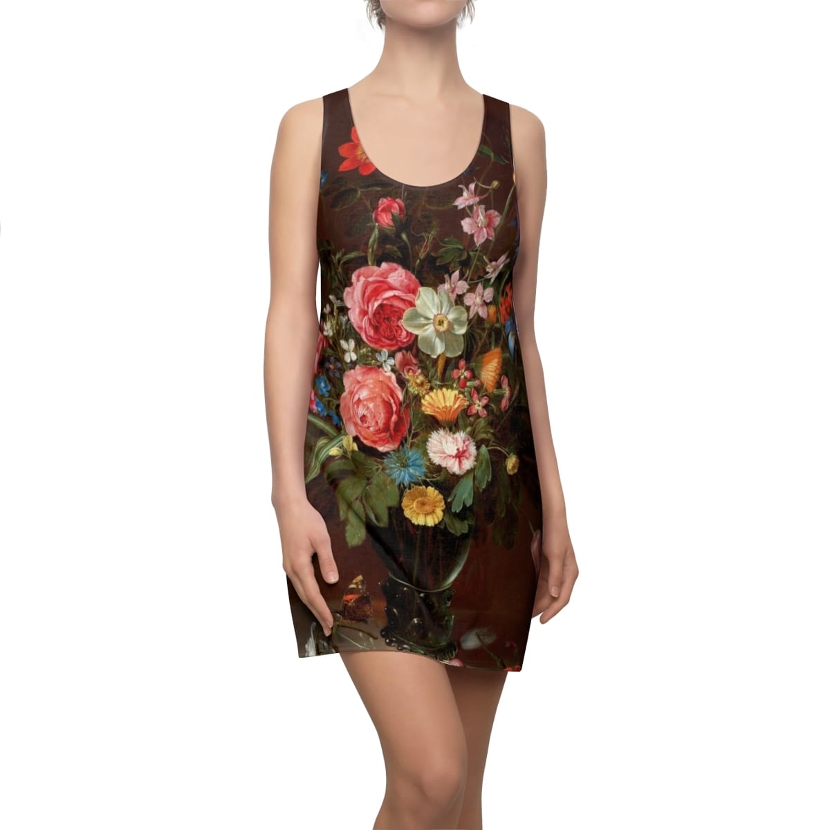 Cut & Sew Art Racerback Dress