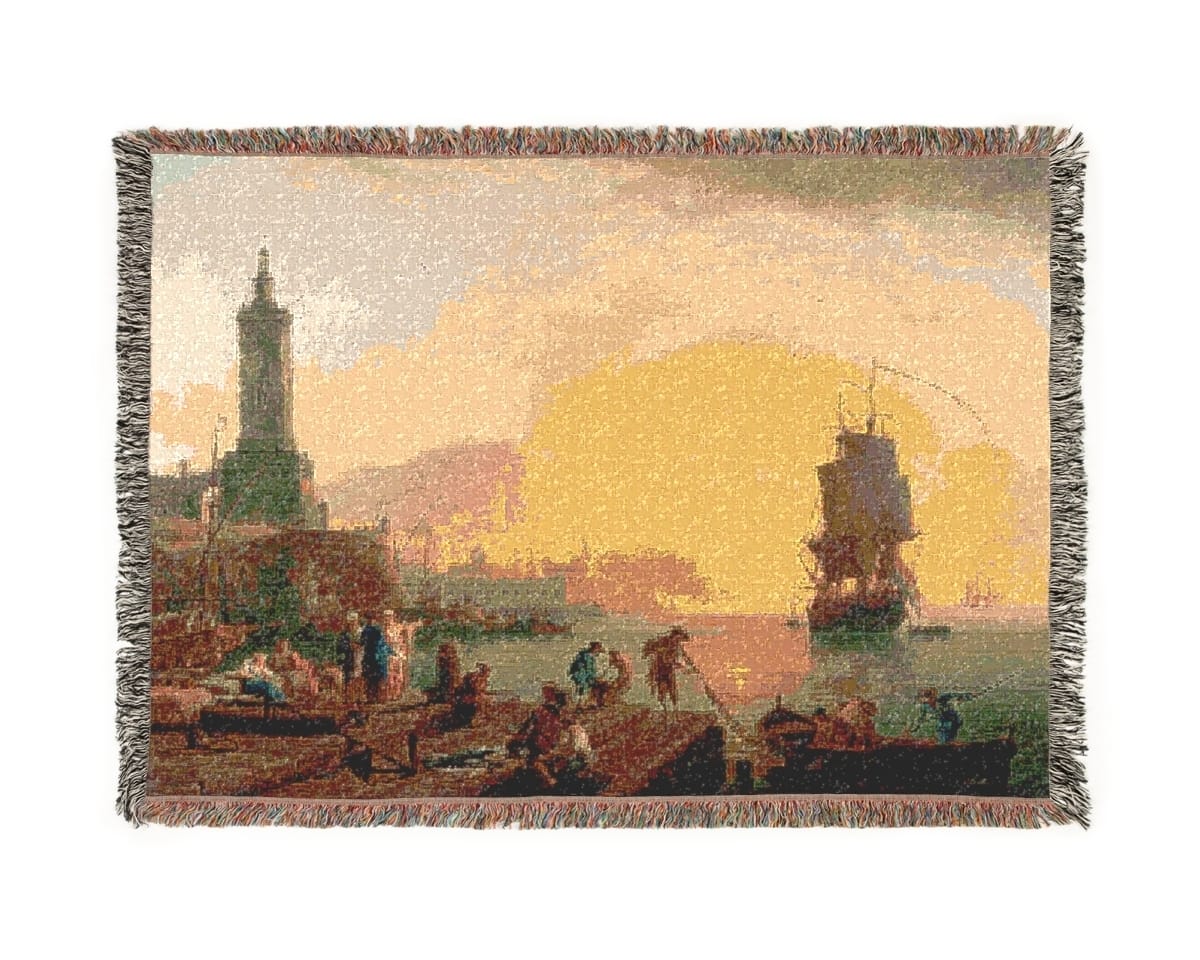 Woven Art Blanket