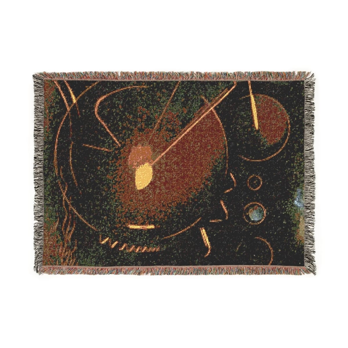 Woven Art Blanket, Artist Horatio Connell Forjohn, Artwork 