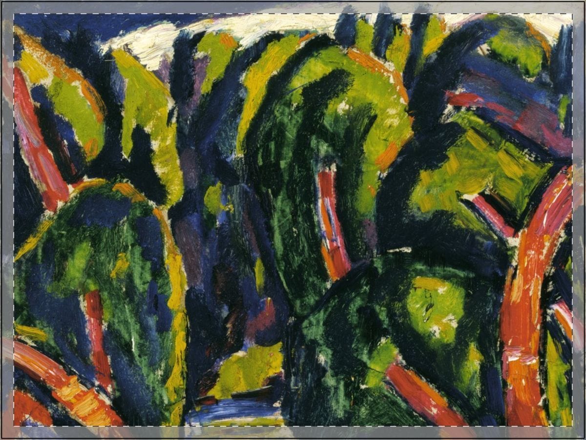 Yard Art Sign, Artist Marsden Hartley, Artwork 