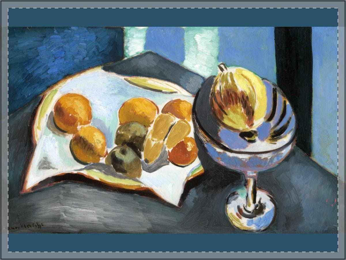 Yard Art Sign, Artist Henri Matisse, Artwork 